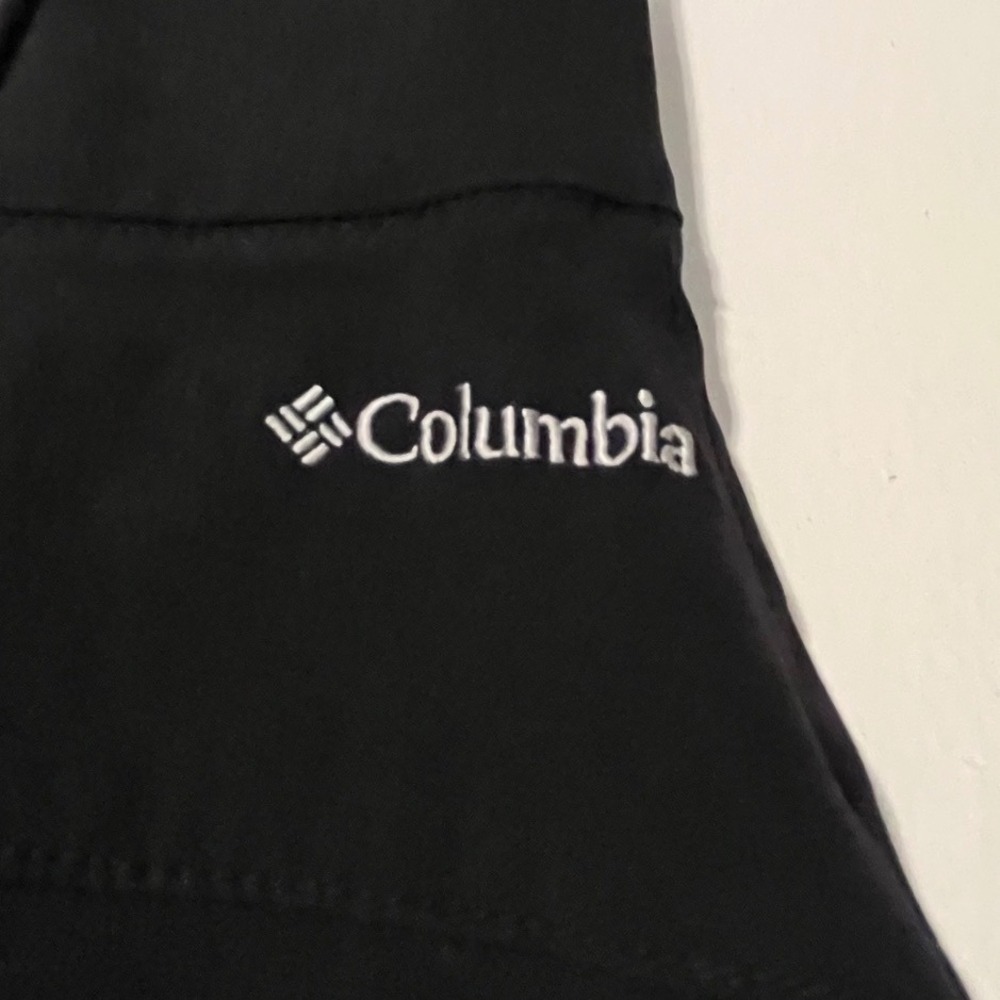 Columbia Anytime Casual Black Pull On Capri Pants Womens XXL Stretch Hiking - Picture 7 of 9